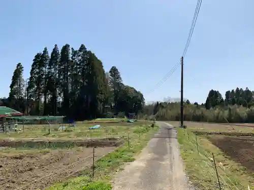 熊野神社の景色