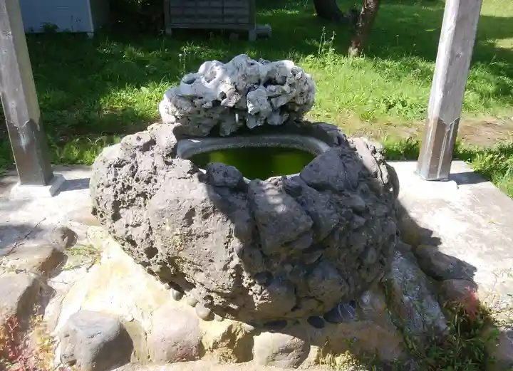 山上大神宮の手水舎