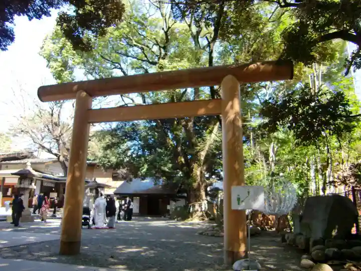 乃木神社の鳥居