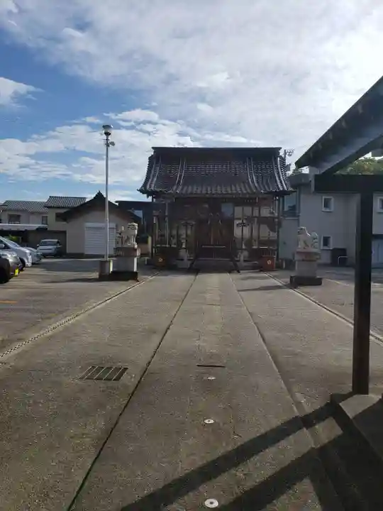 定塚神社の本殿・本堂