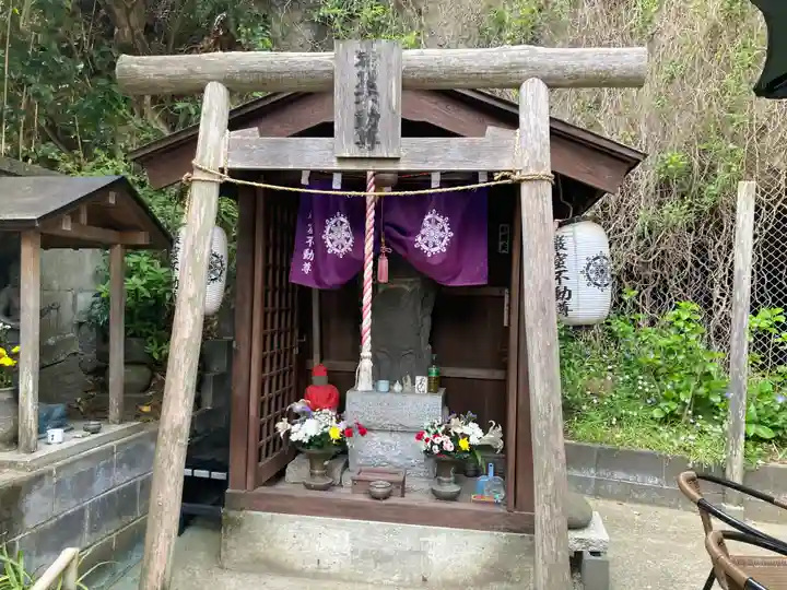 岩窟不動尊(巌窟不動尊/窟堂不動尊/窟堂/岩屋堂)の鳥居