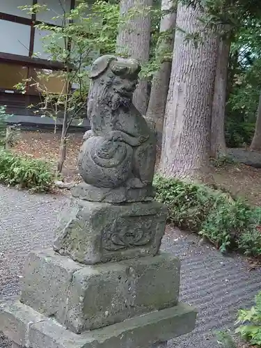 旭川神社の狛犬