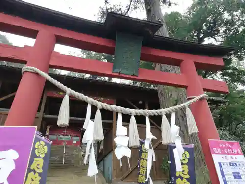 小幡八幡宮の鳥居