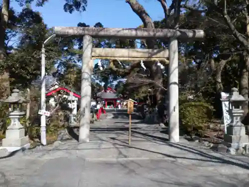 米之宮浅間神社の鳥居