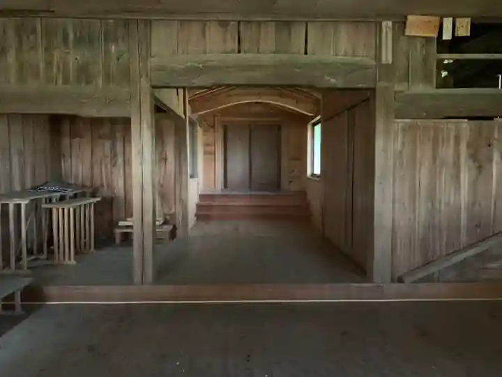 諏訪神社の本殿・本堂