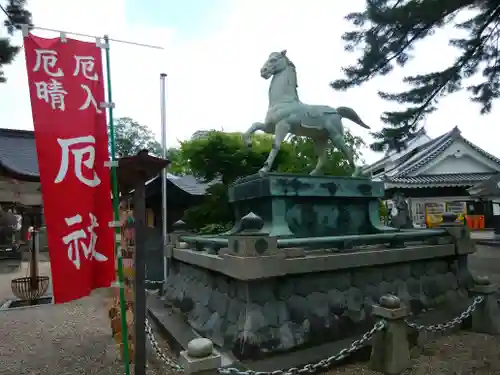 龍城神社の狛犬