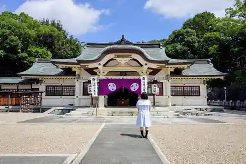 三好八幡社の本殿・本堂