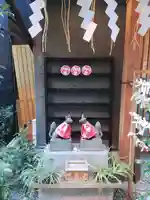 五十稲荷神社(栄寿稲荷神社)の狛犬