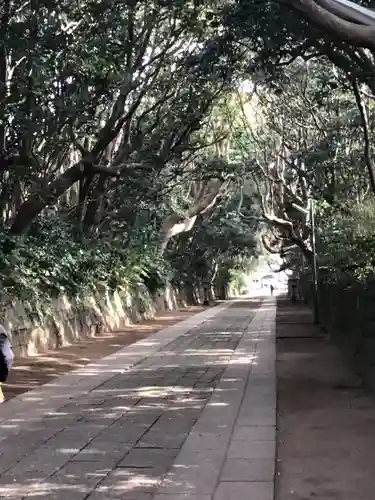 酒列磯前神社の景色