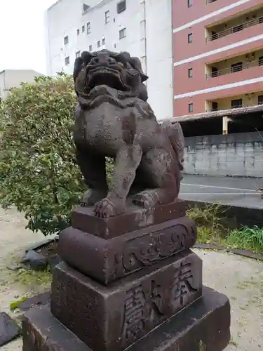 粟島神社の狛犬