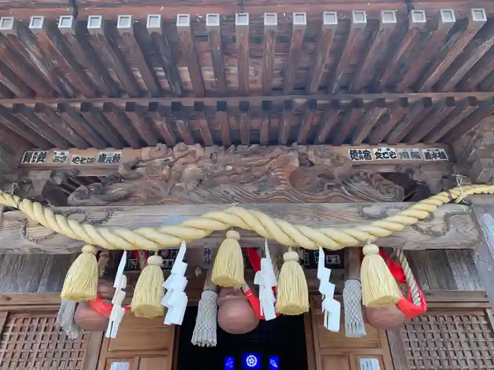 田出宇賀神社の芸術