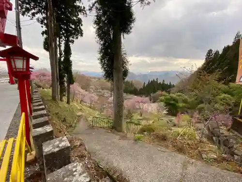 中之嶽神社の景色