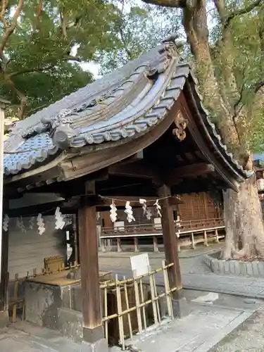 天神ノ森天満宮の手水