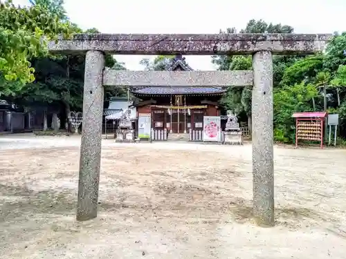 伊久智神社の鳥居