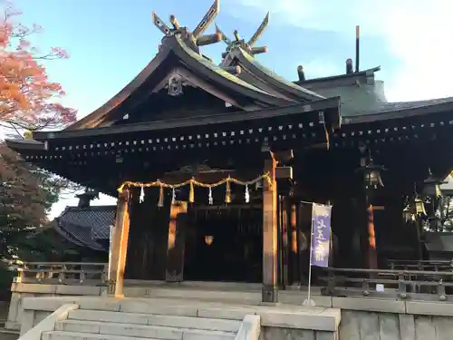 有礒正八幡宮の本殿