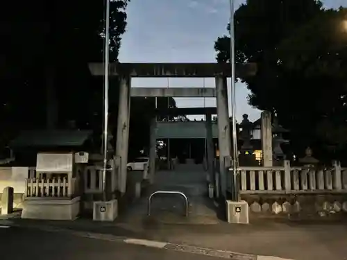 御井神社の鳥居