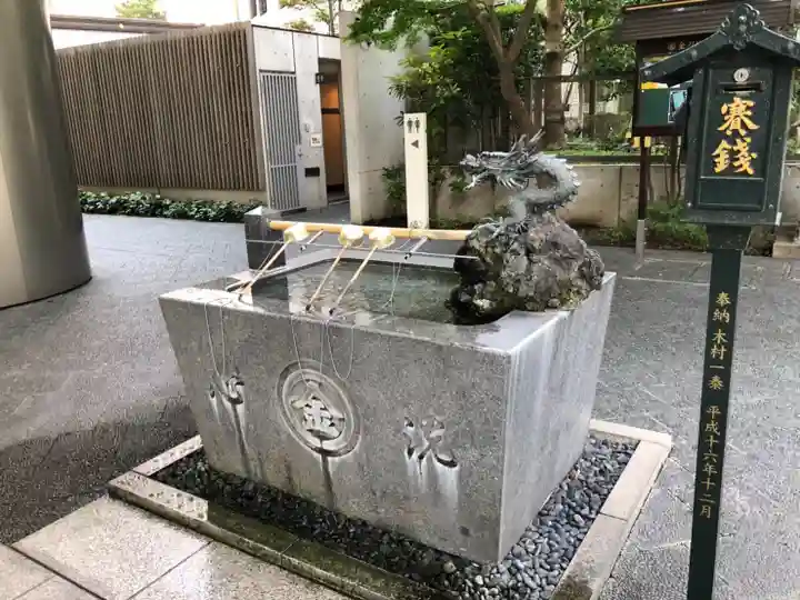 虎ノ門金刀比羅宮の手水舎