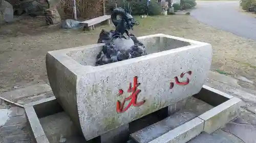 東京湾観音教会の手水舎