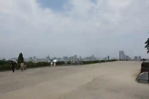 宮城縣護國神社の庭園