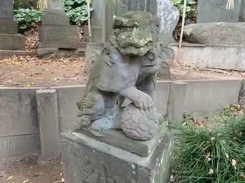 浅間神社の狛犬