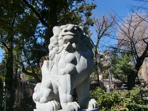 菊田神社の狛犬