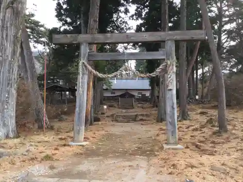 皇大神社(真田御屋敷跡)の鳥居