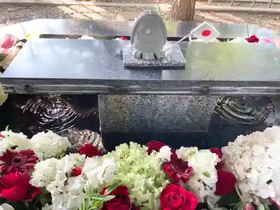 新琴似神社の手水舎