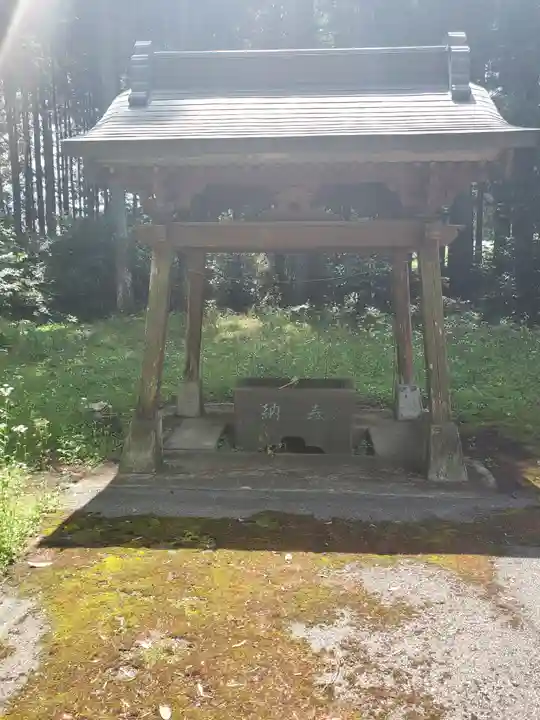 高龗神社の手水舎