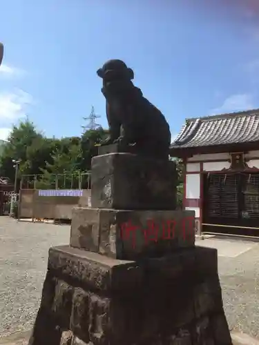 羽田神社の狛犬