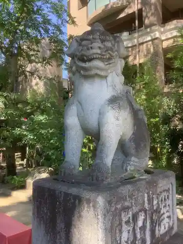 菅生神社の狛犬