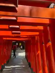 櫛田神社の鳥居