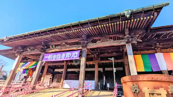 法華経寺の本殿・本堂