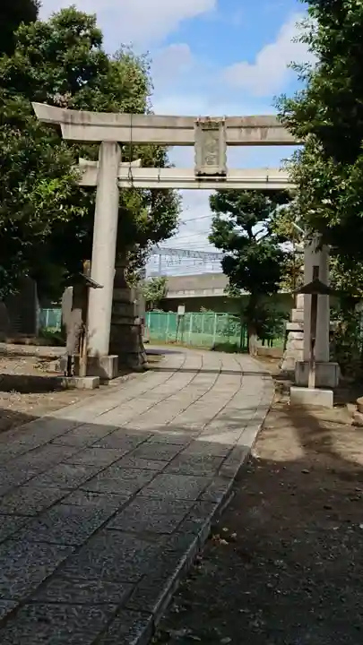 赤羽八幡神社の鳥居
