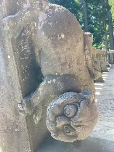 岩木山神社の狛犬