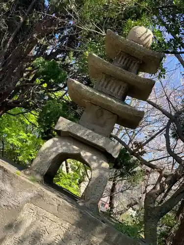 田の首八幡宮の塔