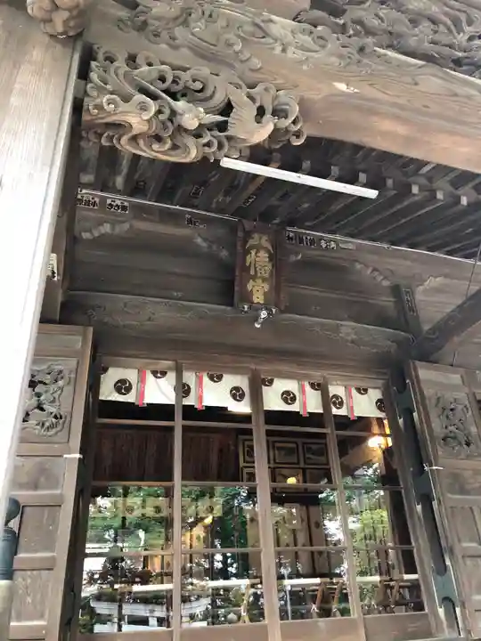 狭山八幡神社の本殿・本堂
