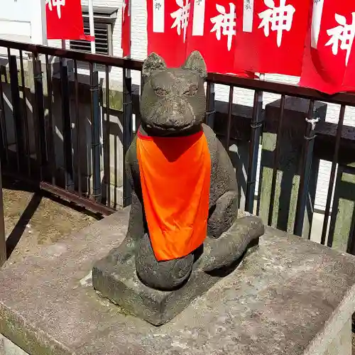 吾嬬神社の狛犬