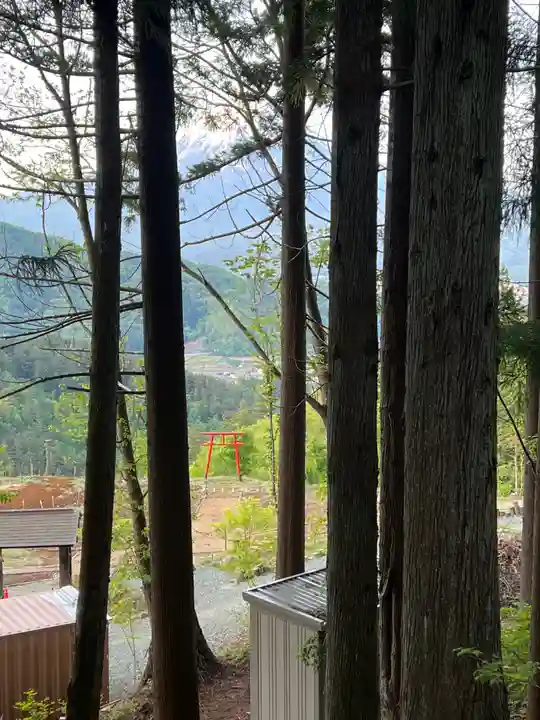 母の白滝神社(山梨県)