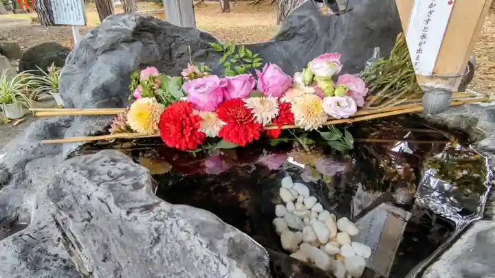 富良野神社の手水舎