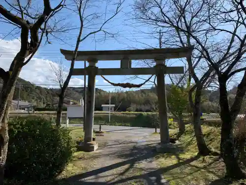 山神社の鳥居