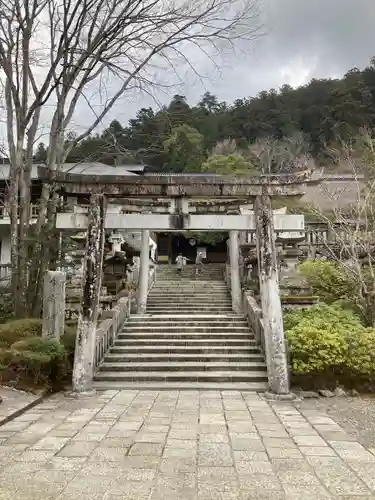 古峯神社の鳥居