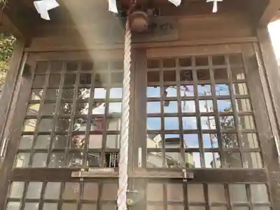 山中貞心神社の山門・神門