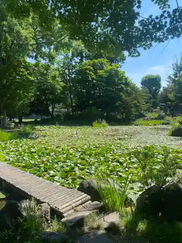 北海道護國神社の庭園