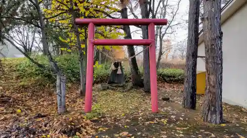 美馬牛新星神社の鳥居