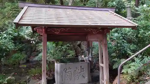 普明寺の手水舎