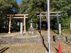 神明社（落合町）の鳥居