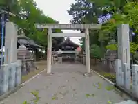 神明社(熊之庄)の鳥居