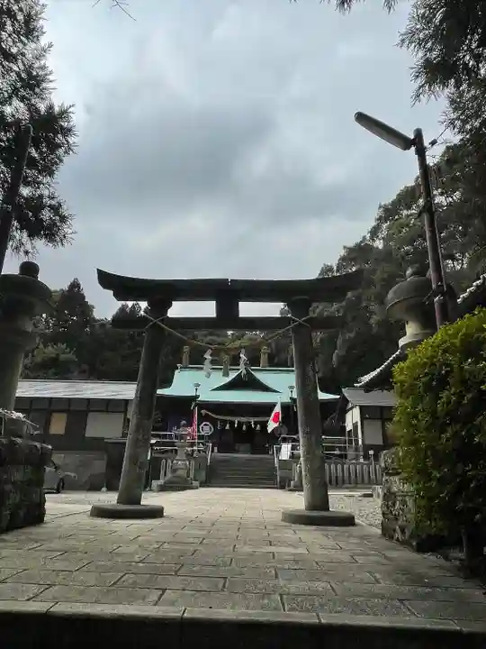 火男火賣神社(下宮)の鳥居