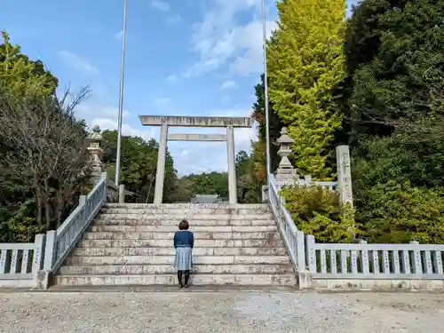 糟目春日神社の鳥居