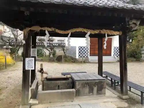 菅原天満宮（菅原神社）の手水舎